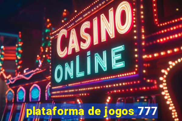 plataforma de jogos 777